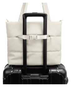 Heys Puffer Tote Bag Off White