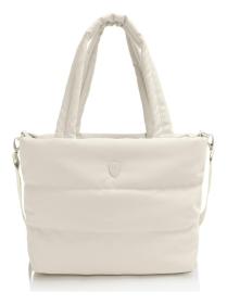 Heys Puffer Tote Bag Off White