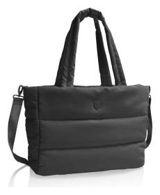 Heys Puffer Travel Tote Black Heys Puffer Travel Tote Black