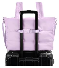 Heys Puffer Travel Tote Lavender