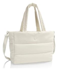 Heys Puffer Travel Tote Off White Heys Puffer Travel Tote Off White