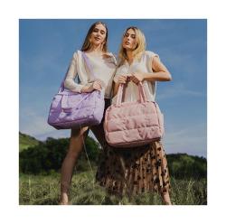 Heys Puffer Travel Tote Off White