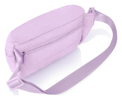 Heys Puffer Waist Bag fialová dámská ledvinka