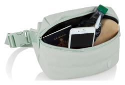 Heys Puffer Waist Bag Sage Green