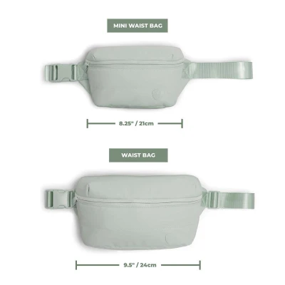 Heys Puffer Waist Bag Sage Green