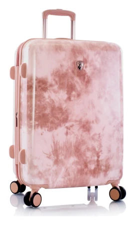 Heys Tie-Dye Rose M kufr + kosmetická taštička zdarma