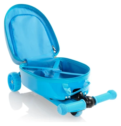Heys Turbo Tots Scooter Paw Patrol světle modrý dětský kufr