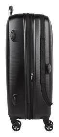 Heys Vantage Smart Luggage L Black kufr + kosmetická taštička zdarma