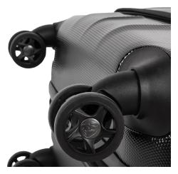 Heys Vantage Smart Luggage L Black kufr + kosmetická taštička zdarma