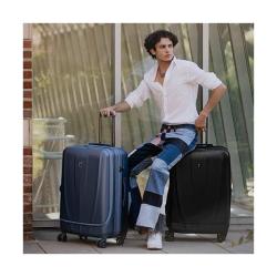 Heys Vantage Smart Luggage L Black kufor + kozmetická taštička zadarmo