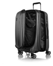 Heys Vantage Smart Luggage L Black kufor + kozmetická taštička zadarmo
