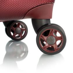 Heys Vantage Smart Luggage M Burgundy kufr + kosmetická taštička zdarma