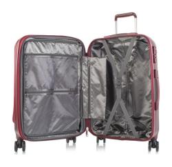 Heys Vantage Smart Luggage M Burgundy kufr + kosmetická taštička zdarma