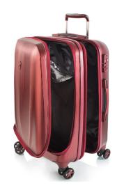 Heys Vantage Smart Luggage M Burgundy kufr + kosmetická taštička zdarma
