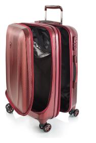 Heys Vantage Smart Luggage M Burgundy kufor + kozmetická taštička zadarmo
