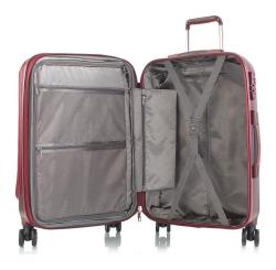 Heys Vantage Smart Luggage M Burgundy kufor + kozmetická taštička zadarmo