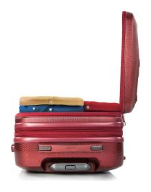 Heys Vantage Smart Luggage M Burgundy kufor + kozmetická taštička zadarmo
