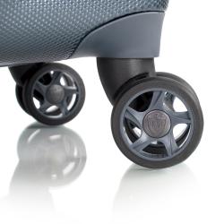 Heys Vantage Smart Luggage M Slate Blue kufr + kosmetická taštička zdarma