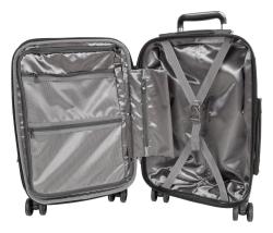 Heys Vantage Smart Luggage S Black kufr + kosmetická taštička zdarma