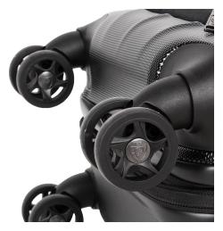 Heys Vantage Smart Luggage S Black kufr + kosmetická taštička zdarma