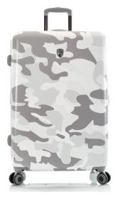 Heys White Camo L kufr + kosmetická taštička zdarma