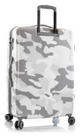 Heys White Camo L kufr + kosmetická taštička zdarma