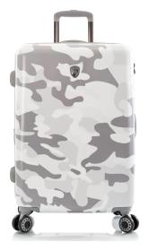 Heys White Camo M kufr + kosmetická taštička zdarma
