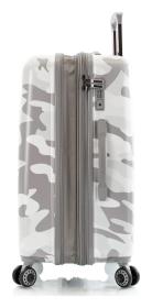 Heys White Camo M kufr + kosmetická taštička zdarma