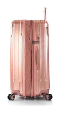 Heys Xtrak L Rose Gold kufr + kosmetická taštička zdarma