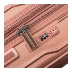 Heys Xtrak L Rose Gold kufr + kosmetická taštička zdarma