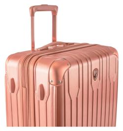 Heys Xtrak L Rose Gold kufr + kosmetická taštička zdarma