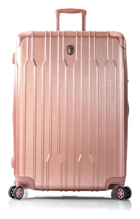 Heys Xtrak L Rose Gold kufr + kosmetická taštička zdarma