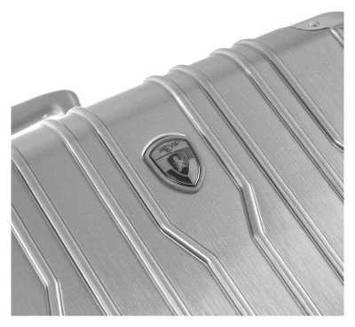 Heys Xtrak L Silver kufr + kosmetická taštička zdarma