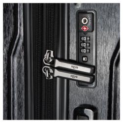 Heys Xtrak M Black kufr + kosmetická taštička zdarma