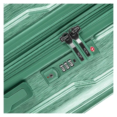 Heys Xtrak S Midnight green kufr + kosmetická taštička zdarma