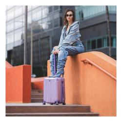 Heys Xtrak S Rose Gold kufr + kosmetická taštička zdarma