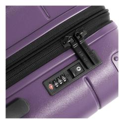 Heys Zen L Purple kufr + kosmetická taštička zdarma