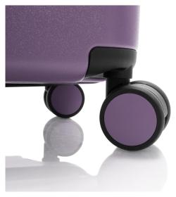 Heys Zen L Purple kufr + kosmetická taštička zdarma