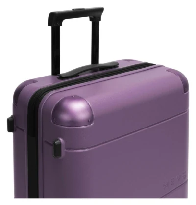Heys Zen L Purple kufr + kosmetická taštička zdarma