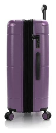 Heys Zen L Purple kufr + kosmetická taštička zdarma