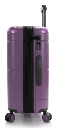 Heys Zen M Purple kufr + kosmetická taštička zdarma