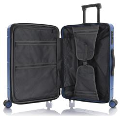 Heys Zen M Royal Blue kufr + kosmetická taštička zdarma