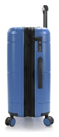 Heys Zen M Royal Blue kufr + kosmetická taštička zdarma