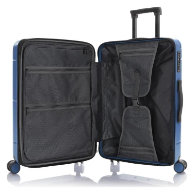Heys Zen M Royal Blue kufr + kosmetická taštička zdarma