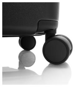 Heys Zen S Black kufr + kosmetická taštička zdarma