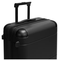 Heys Zen S Black kufr + kosmetická taštička zdarma