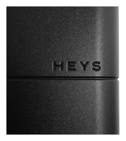 Heys Zen S Black kufr + kosmetická taštička zdarma