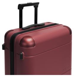 Heys Zen S Burgundy kufr + kosmetická taštička zdarma