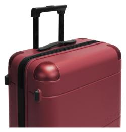 Heys Zen S Burgundy kufr + kosmetická taštička zdarma