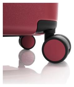 Heys Zen S Burgundy kufr + kosmetická taštička zdarma